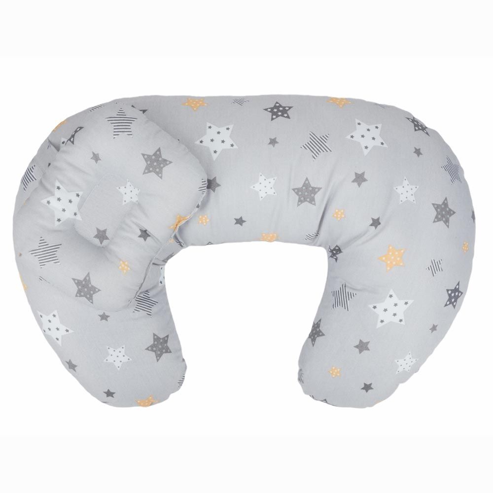 Little Angel - Baby Nursing Pillow - Stargrey