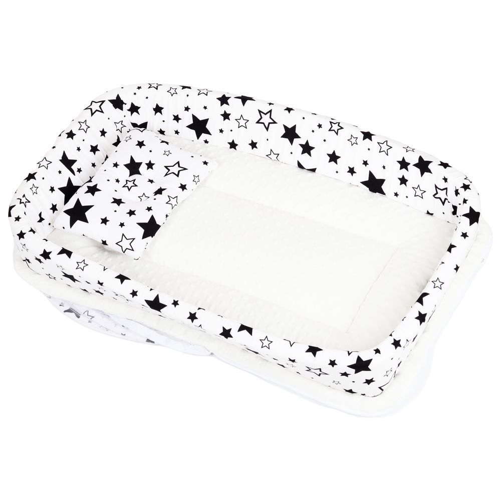 Little Angel - Baby Lounger Portable Bed W/ Comfy Paddings