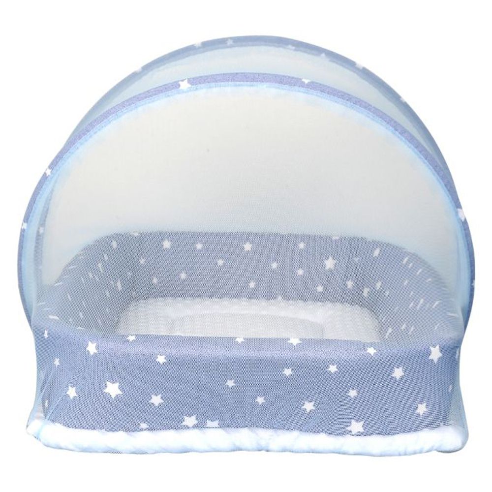 Little Angel - Baby Bed w/Comfy Paddings - Blue