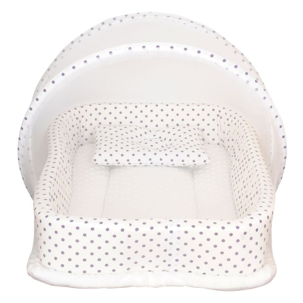 Little Angel - Baby Bed with Comfy Paddings - Multicolor