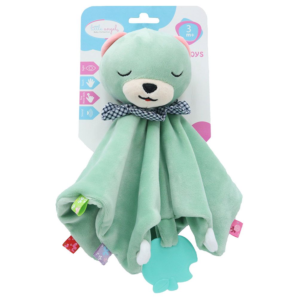 Little Angel - Baby Rattle Soft Stuffed Toy - Bear