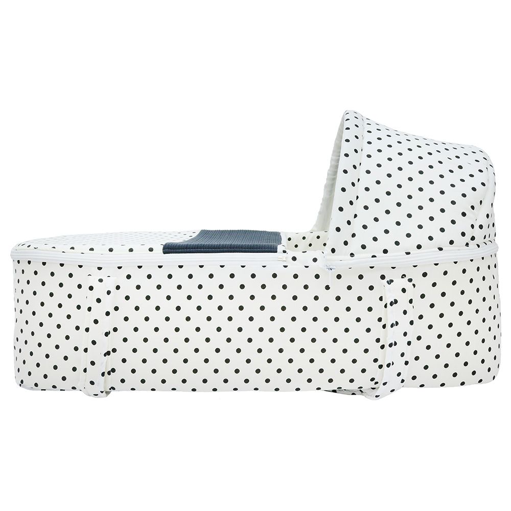 Little Angel - Carry Bassinet w/ Diaper Bag - Polka