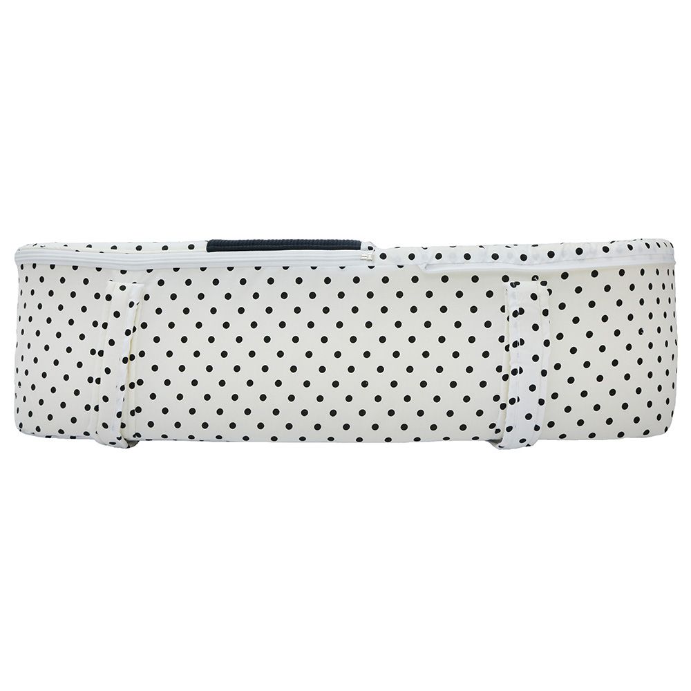 Little Angel - Carry Bassinet w/ Diaper Bag - Polka