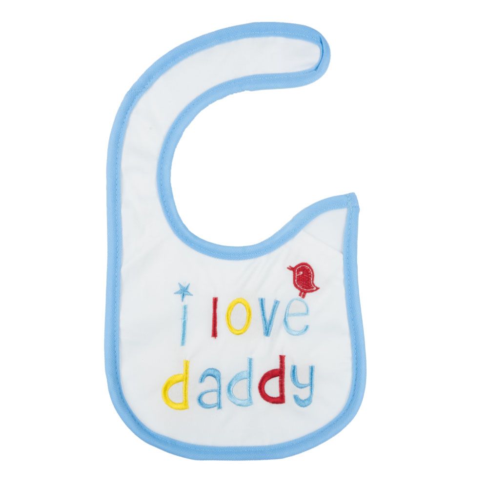 Little Angel - Baby Cotton Bib Waterproof For Boys Pack Of 2