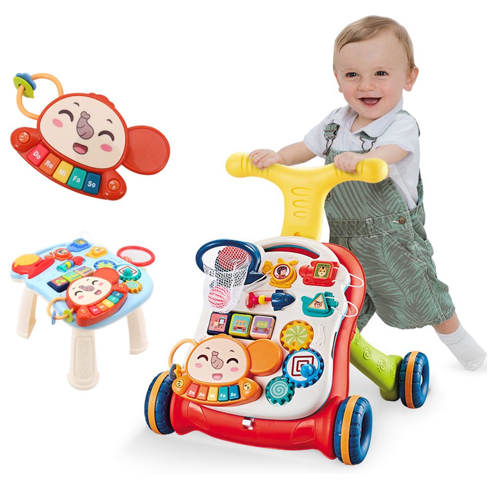 Little Angel - Baby Walker W/ Activity Toys for 12+ Months