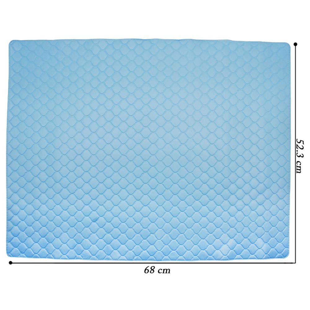 Night Angel - Baby Diaper Changing Dry Urine Mat - Blue