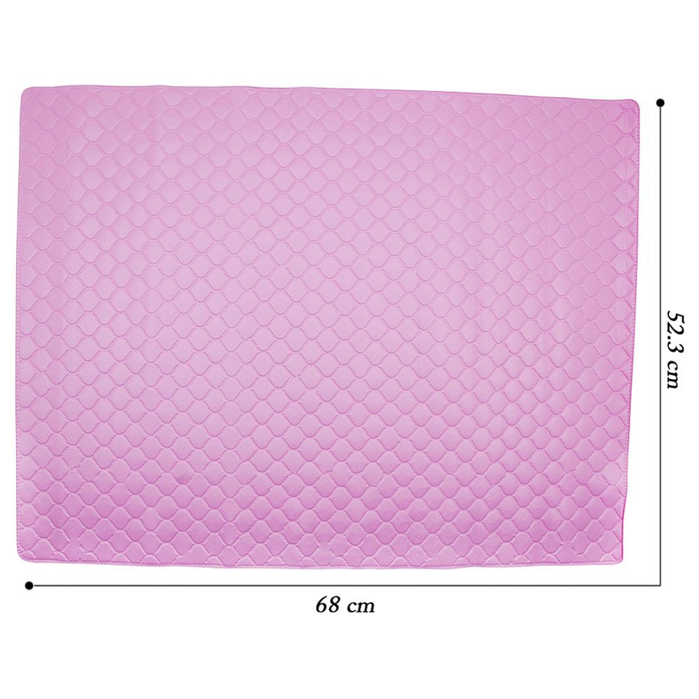 Night Angel - Baby Diaper Changing Dry Urine Mat - Pink