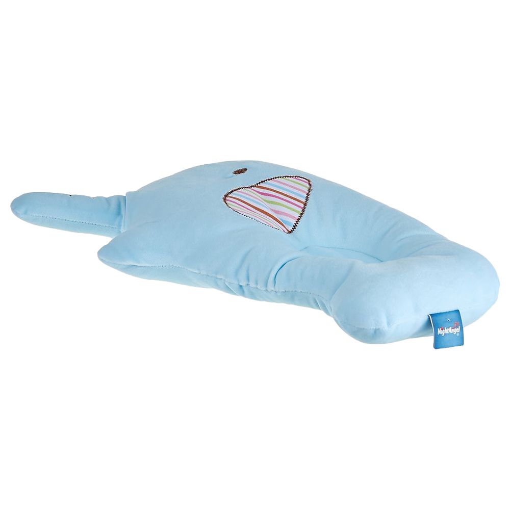 Night Angel - Baby Pillow Elephant - Blue