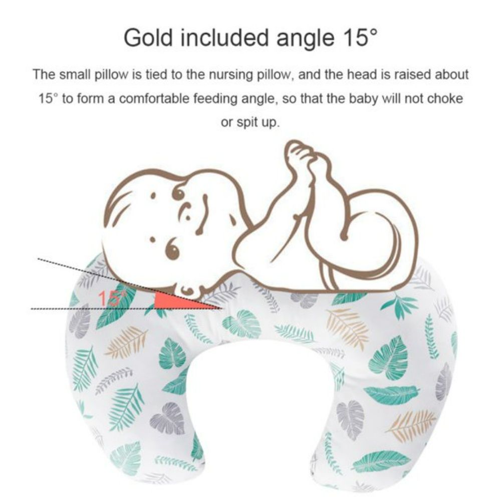 Little Angel - Baby Nursing Pillow - White