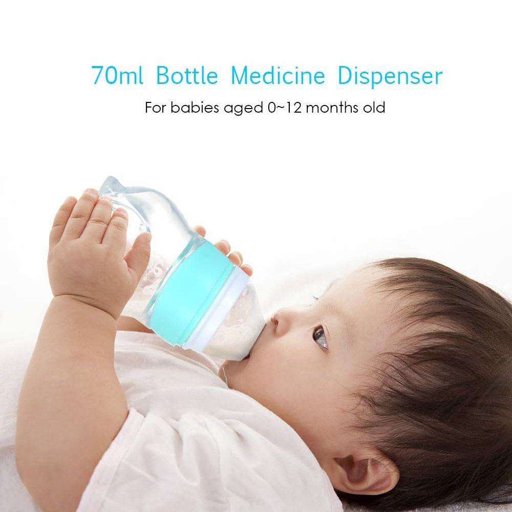 Little Angel - Kids Medicine Dispenser Pacifier - 70ml - Blue