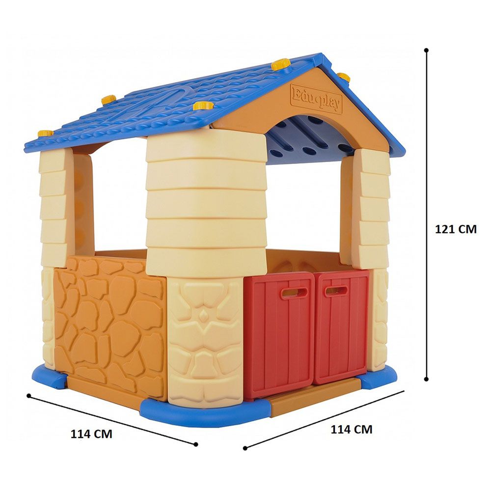 Little Angel - Kids Playhouse Indoor & Outdoor - Blue_3y