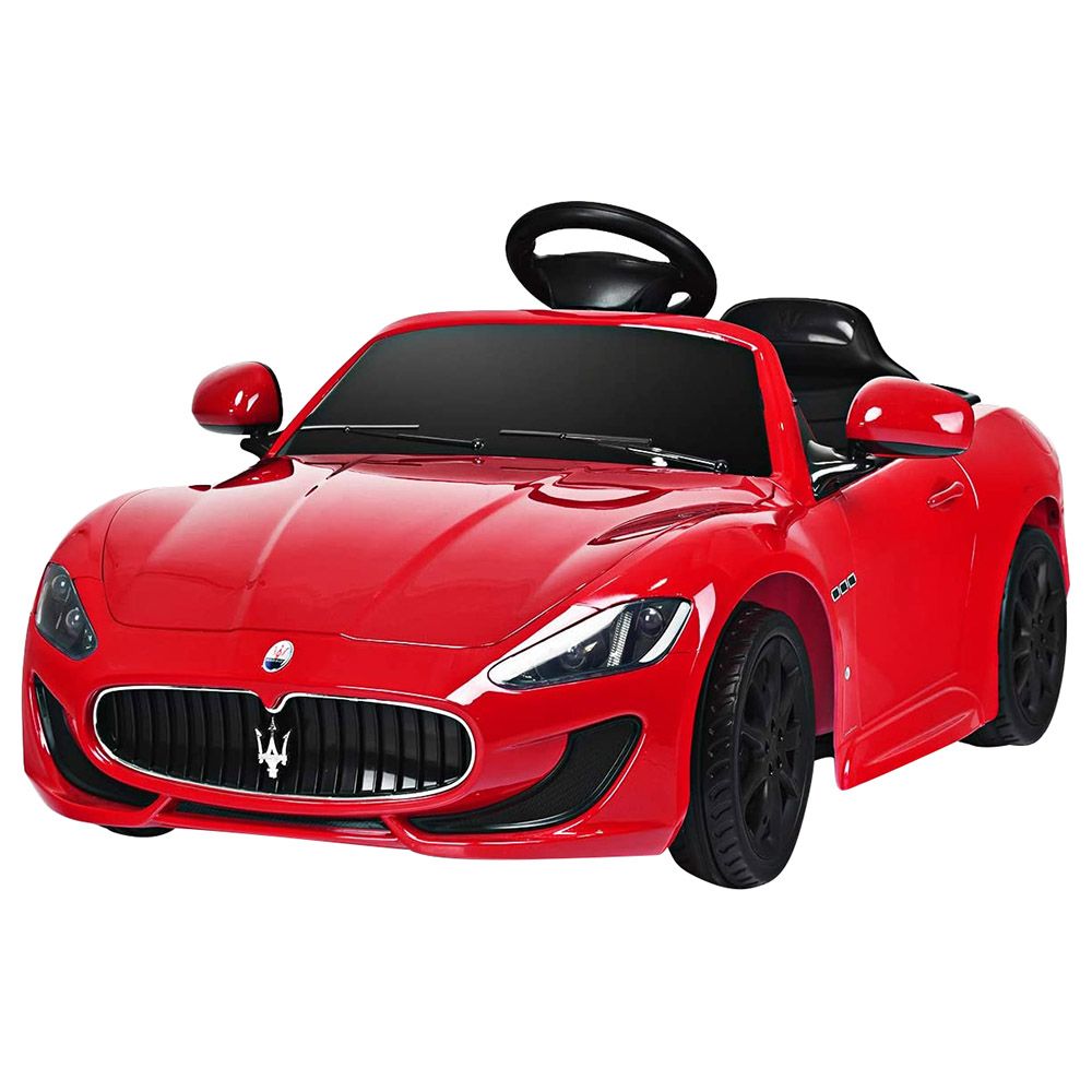 Maserati - GranCabrio Licensed Electric Ride-On Car - Red