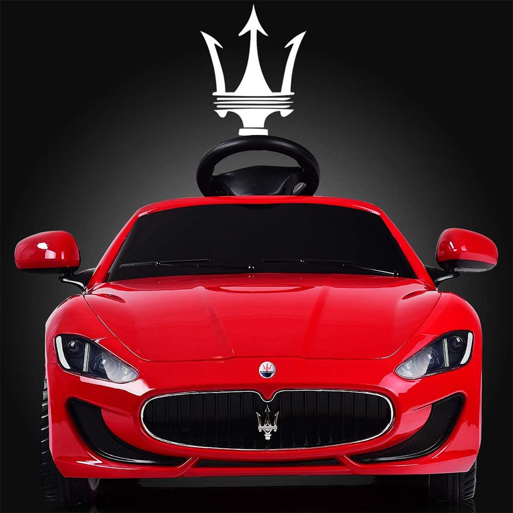 Maserati - GranCabrio Licensed Electric Ride-On Car - Red