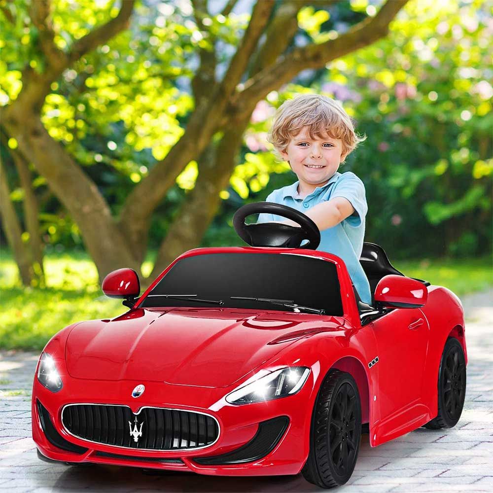 Maserati - GranCabrio Licensed Electric Ride-On Car - Red