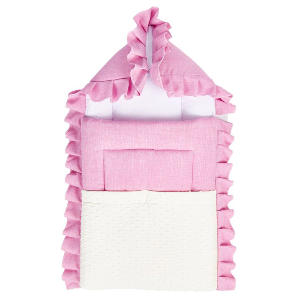 Little Angel - Baby Sleeping Bag& - Pink/White_NewBorn