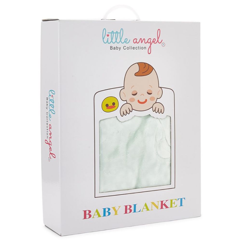 Little Angel - Ultra Silky Soft Blanket - Grey