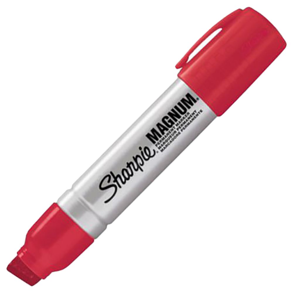 Sharpie Permanent Marker Large Chisel Tip Red