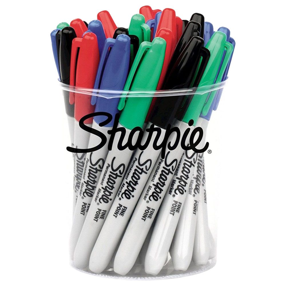 Sharpie 24pcs Permanent Marker Fine Tip Assorted