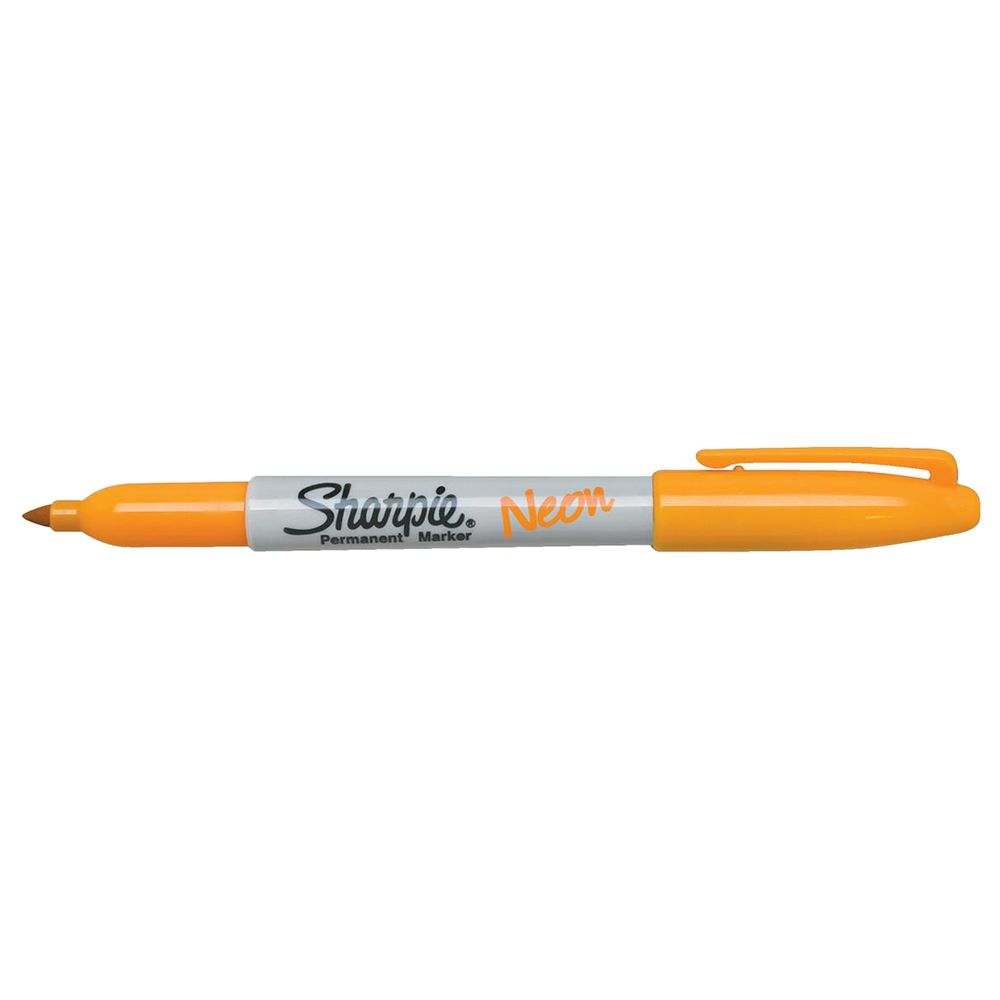 Sharpie Neon Permanent Marker Orange