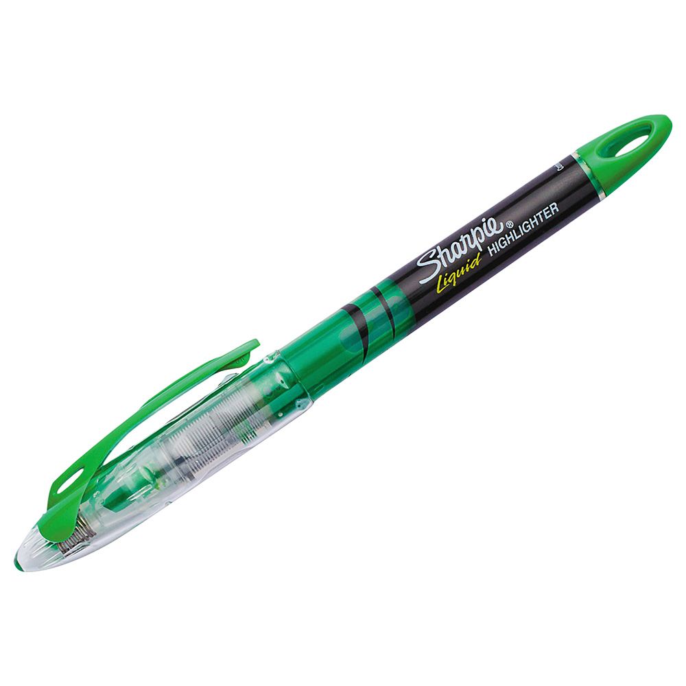 Sharpie Liquid Accent Highlighter Chisel Tip Green