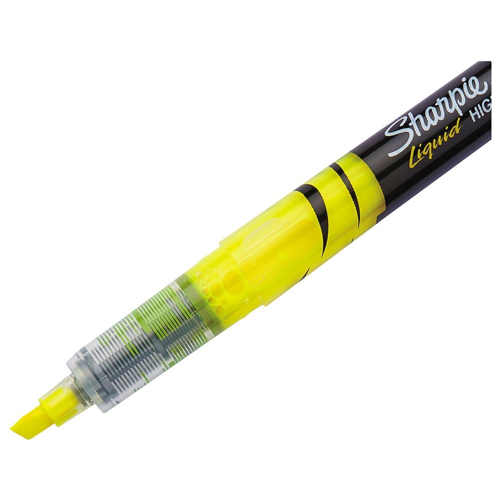 Sharpie Liquid Accent Highlighter Chisel Tip Yellow