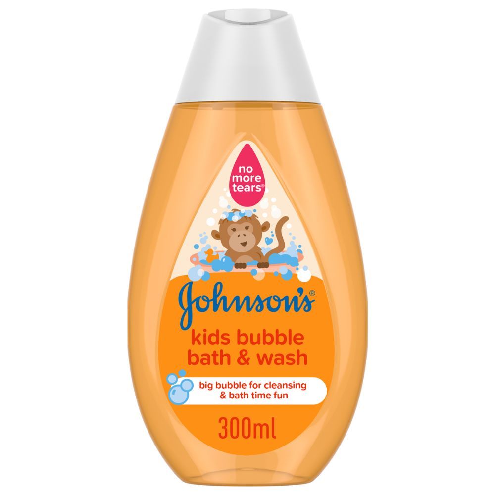 Johnson & Johnson - Kids Bubble Bath & Wash 300ml