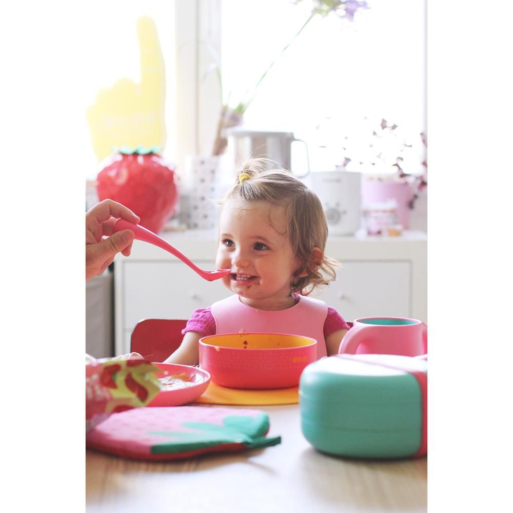 Suavinex -Boo Toddler Feeding Set - Pink