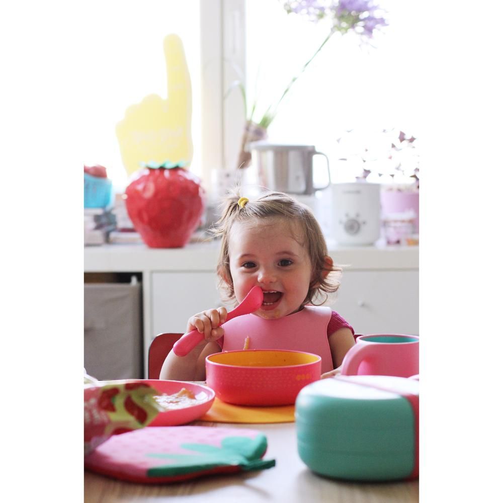 Suavinex -Boo Toddler Feeding Set - Pink