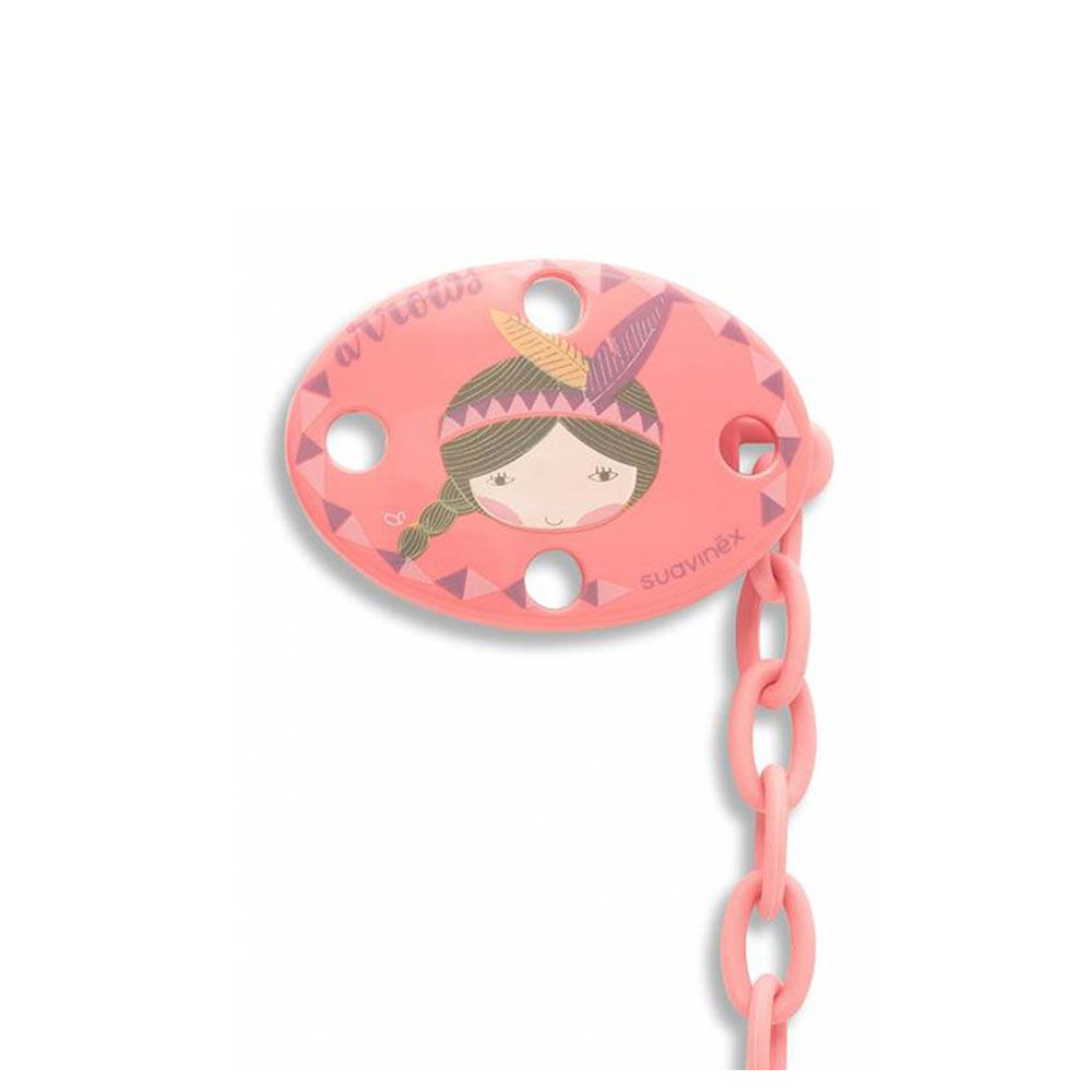 Suavinex - Oval Soother Clip Indian 1pc