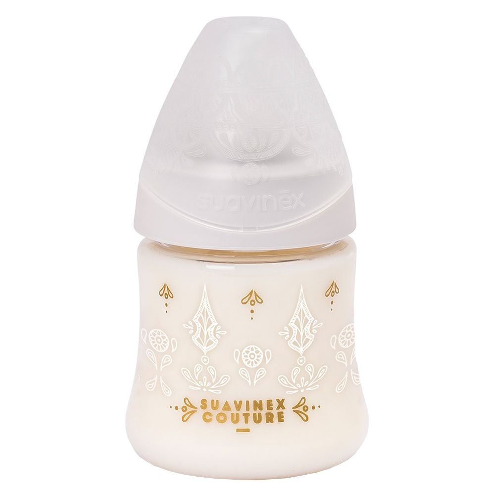 Suavinex - Premium Silicone Feeding Bottle 150ml - White