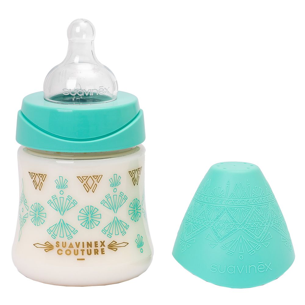 Suavinex - Premium Silicone Feeding Bottle 150ml - Green