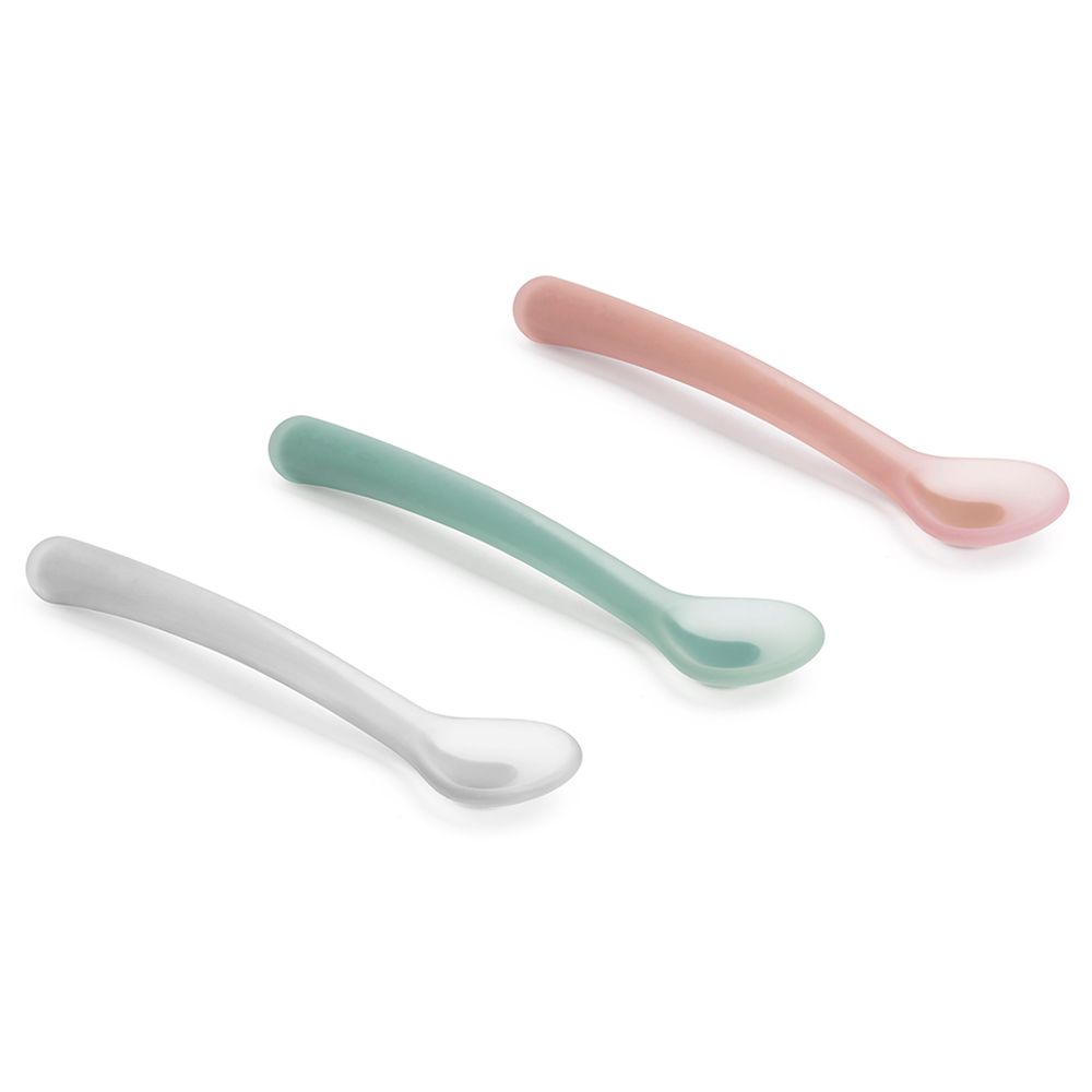 Suavinex - Hygge Silicone Spoon - Grey