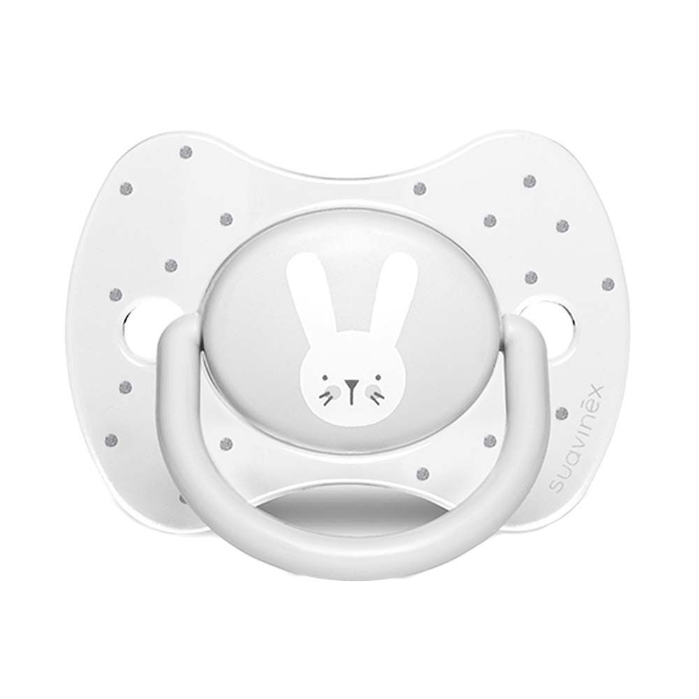 Suavinex - Evolution Anatomical Soother Rabbit - Grey