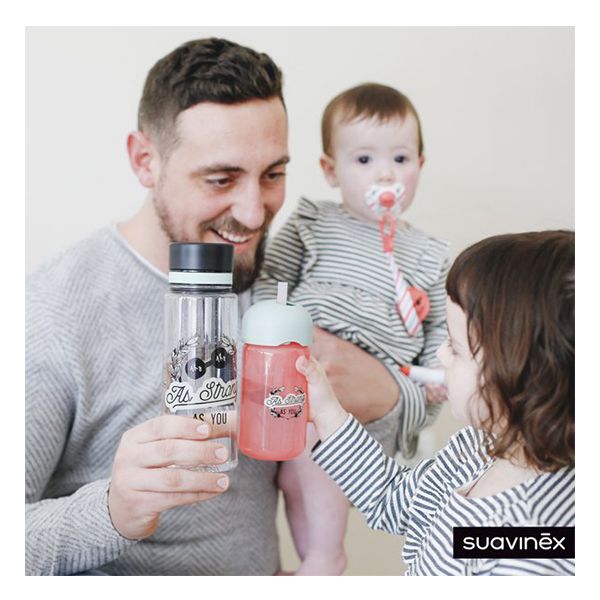 Suavinex - Strong As You L3 Bottles Set - Pink