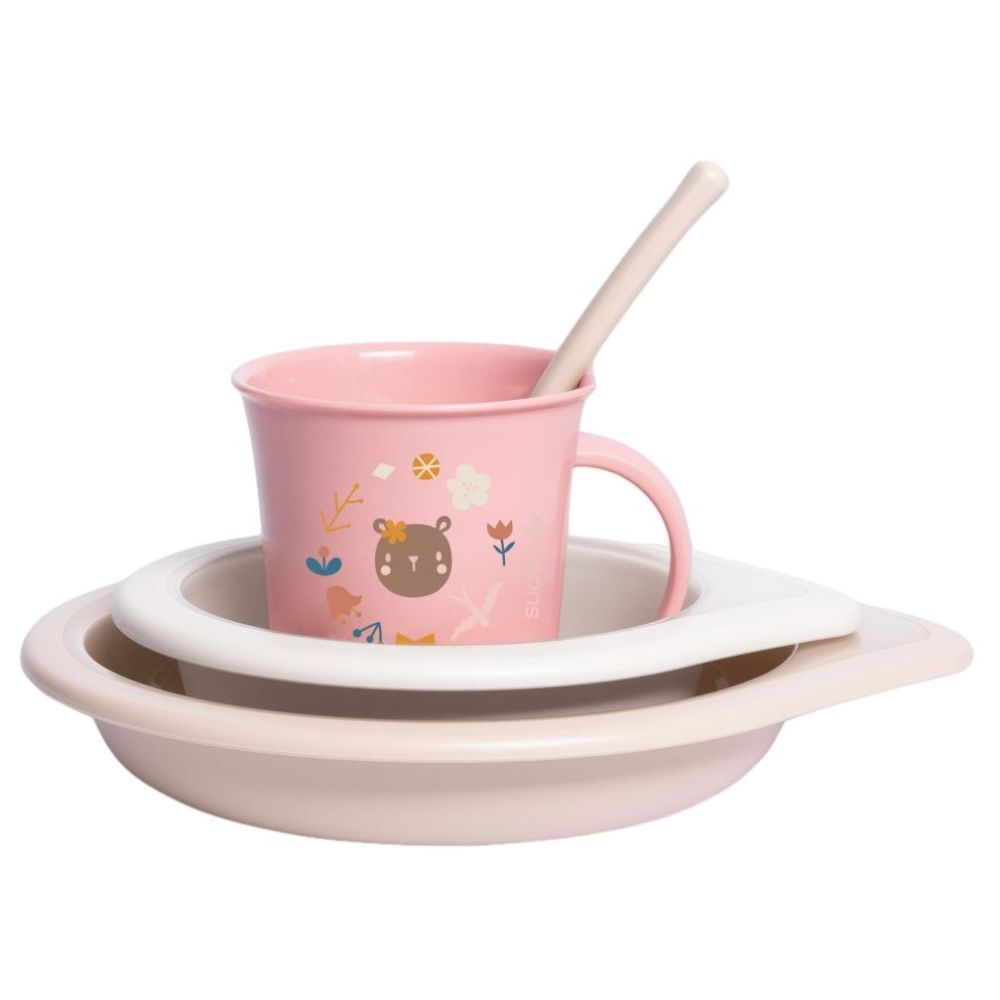 Suavinex - Toddler Feeding Set Forest - Girl