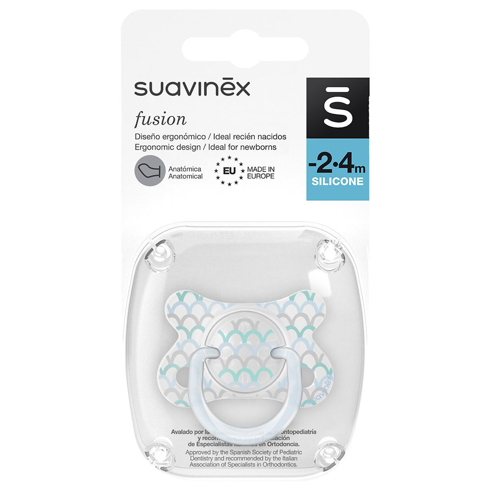 Suavinex - Memory Scale Fusion Soother - 2-4M - Blue