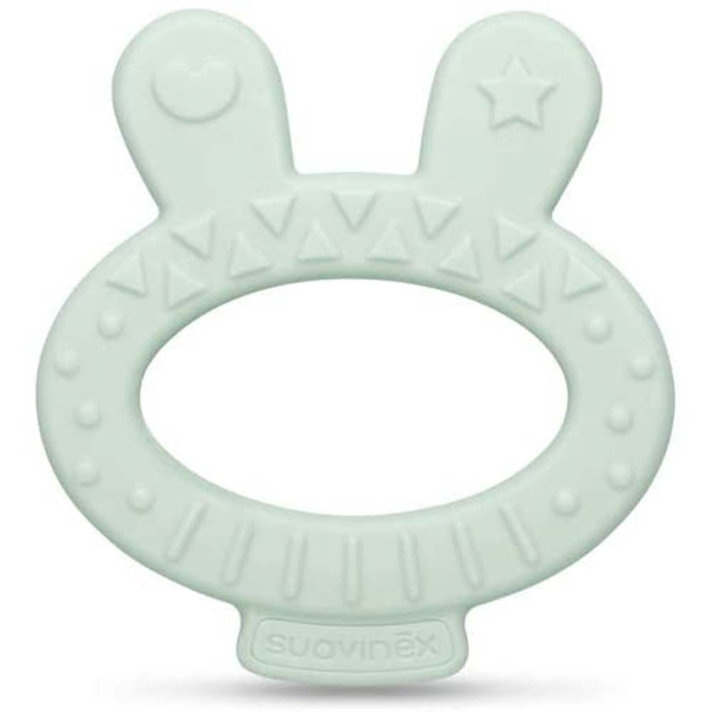 Suavinex - Babyart Teether Ring Rabbit 1pc