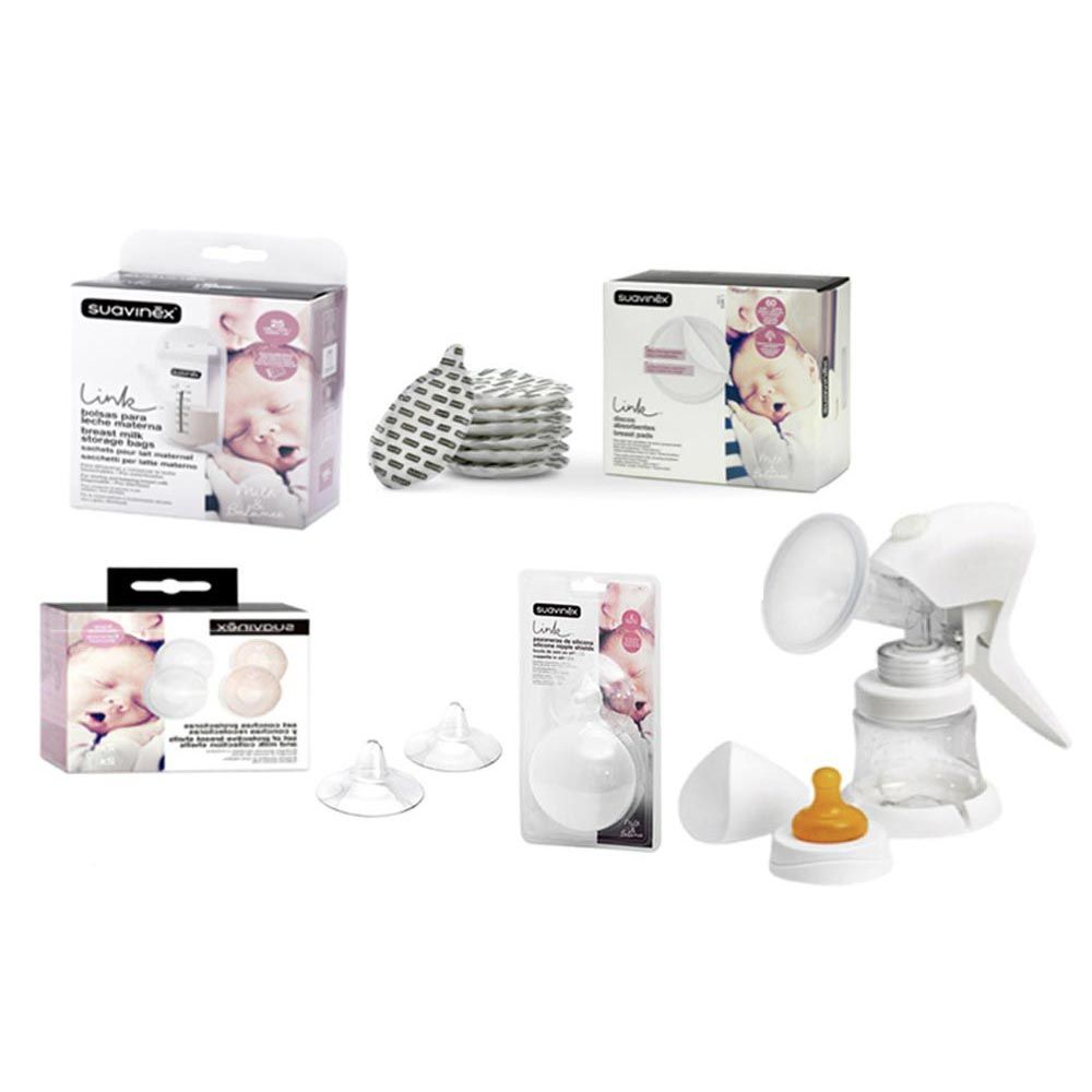 Suavinex - Mumz Starter Kit with Free Breast Pump