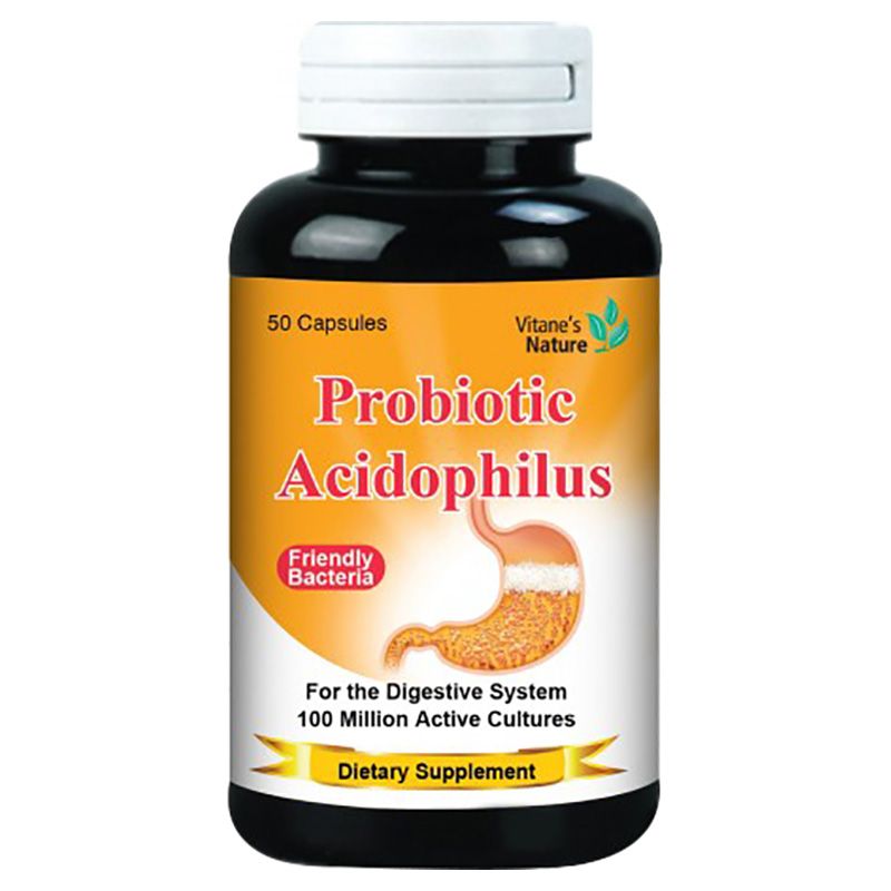 Vitane - Probiotic Acidophilus Capsules - 50's