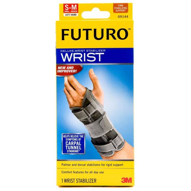 Futuro - Deluxe Wrist Stabilizer Left (Size S-M) - Grey