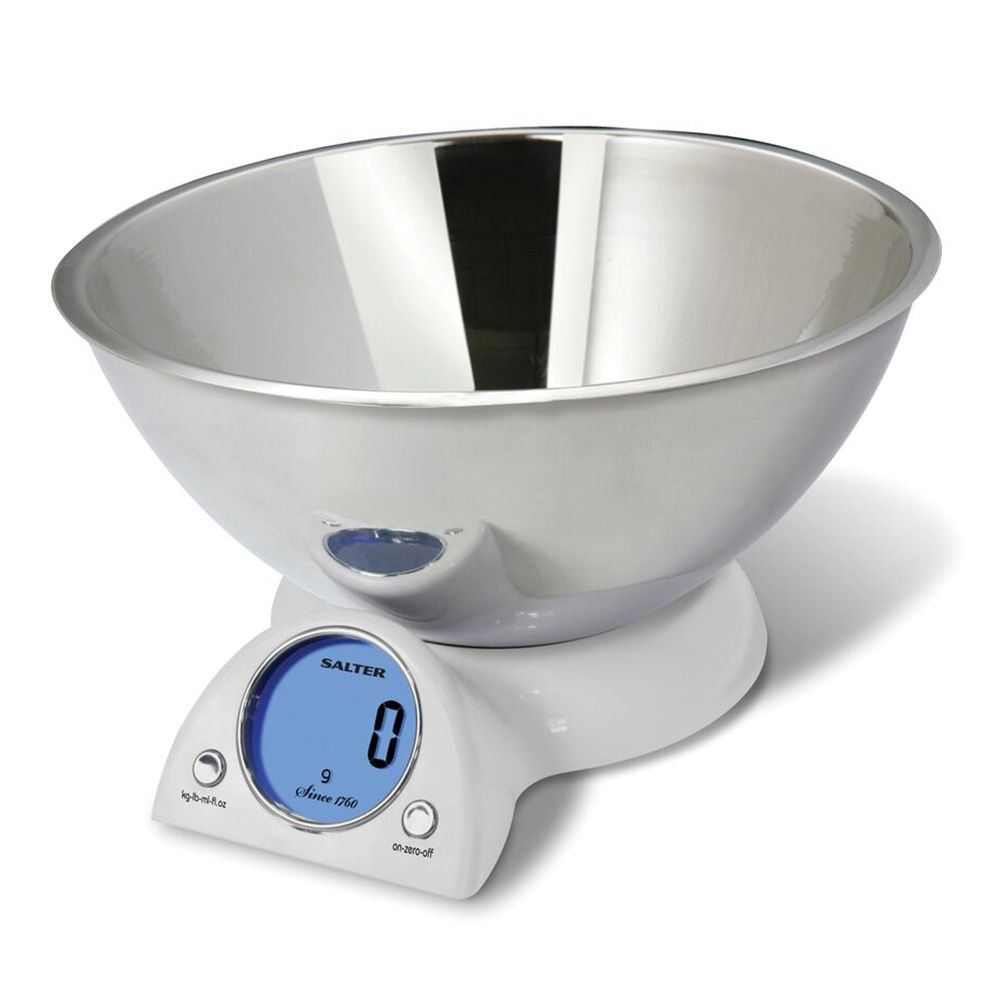 Salter - WHDR Electronic Kitchen Scale - Silver