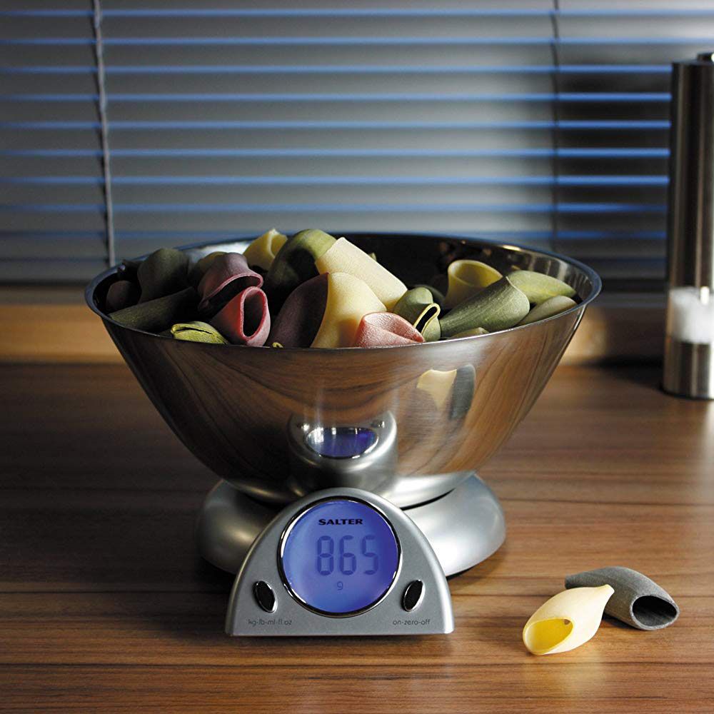 Salter - WHDR Electronic Kitchen Scale - Silver