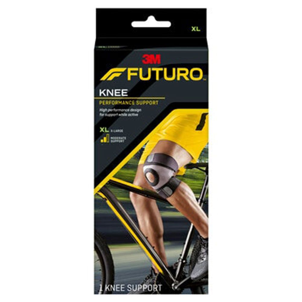 Futuro - Sport Moisture Control Knee Support 45699EN XL - Black