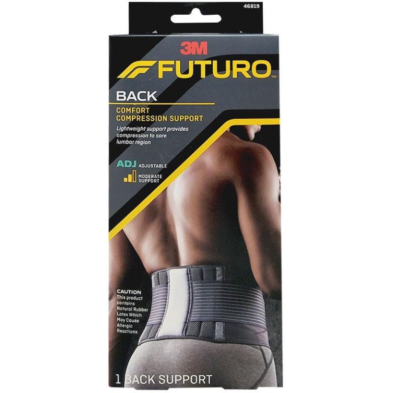 Futuro - Deluxe Back Support Adjustable  - Grey