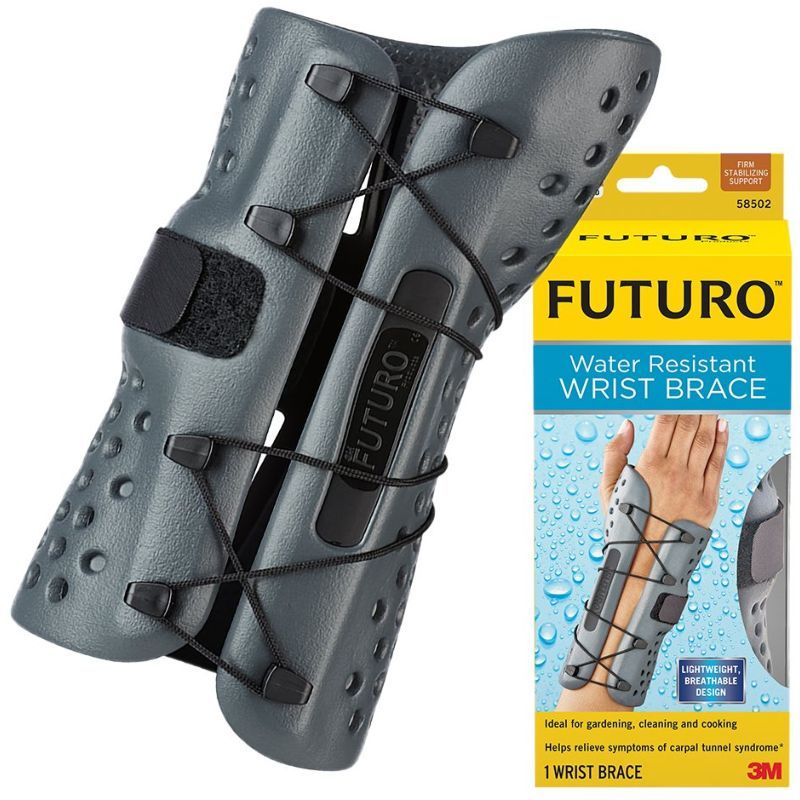 Futuro - Water Resistant Wrist Brace Right (S-M) - White