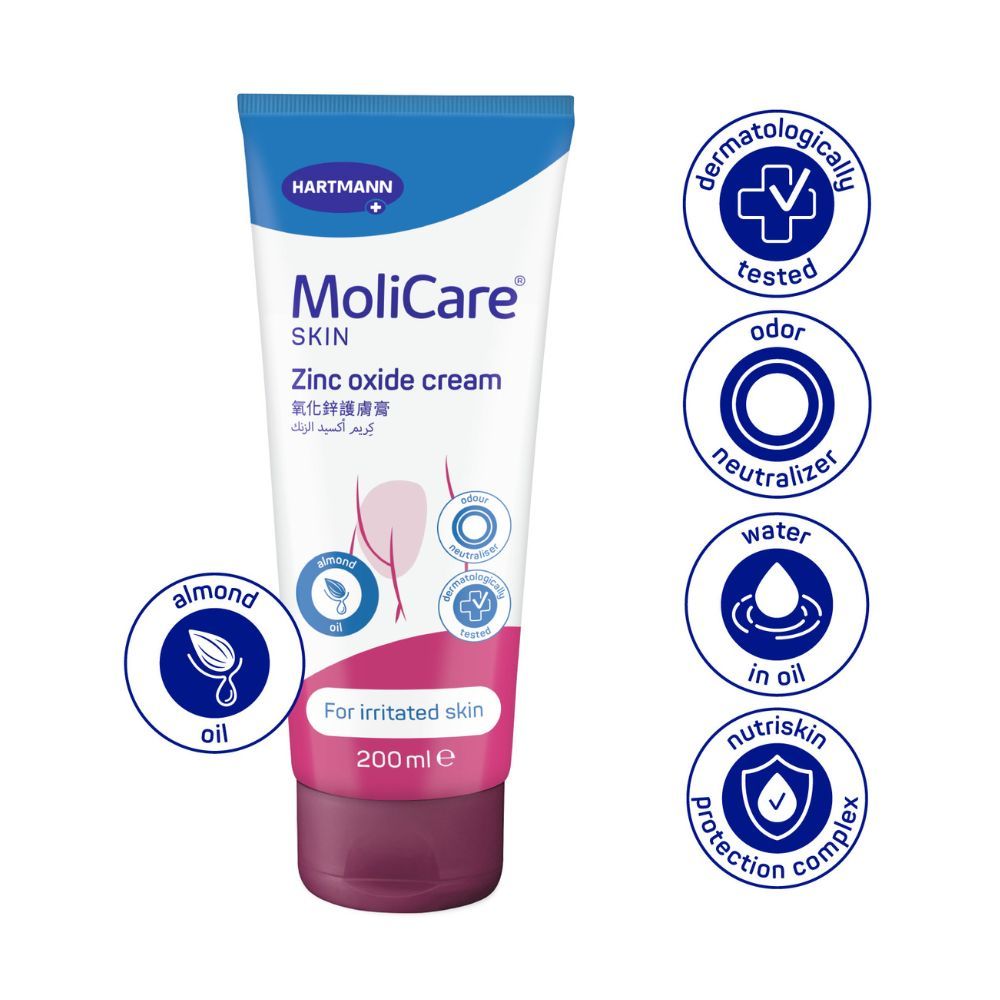 Hartmann - Molicare Skin Zinc Oxide Cream 200ml