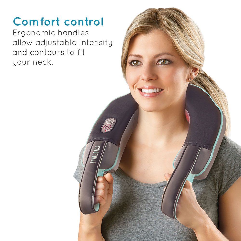 HoMedics - Neck And Shoulder Massager Pillow - Black