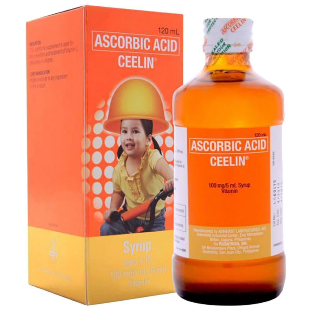 Ceelin - Ascorbic Acid Syrup 120ml