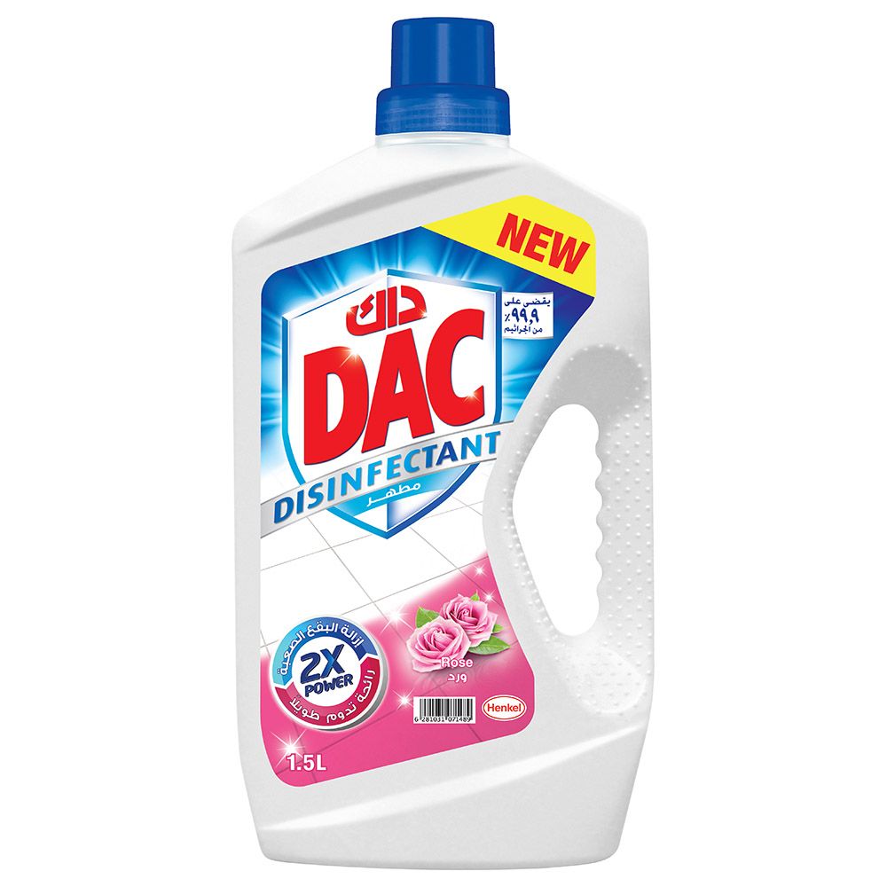 DAC - Disinfectant Cleaner Rose - 1.5L