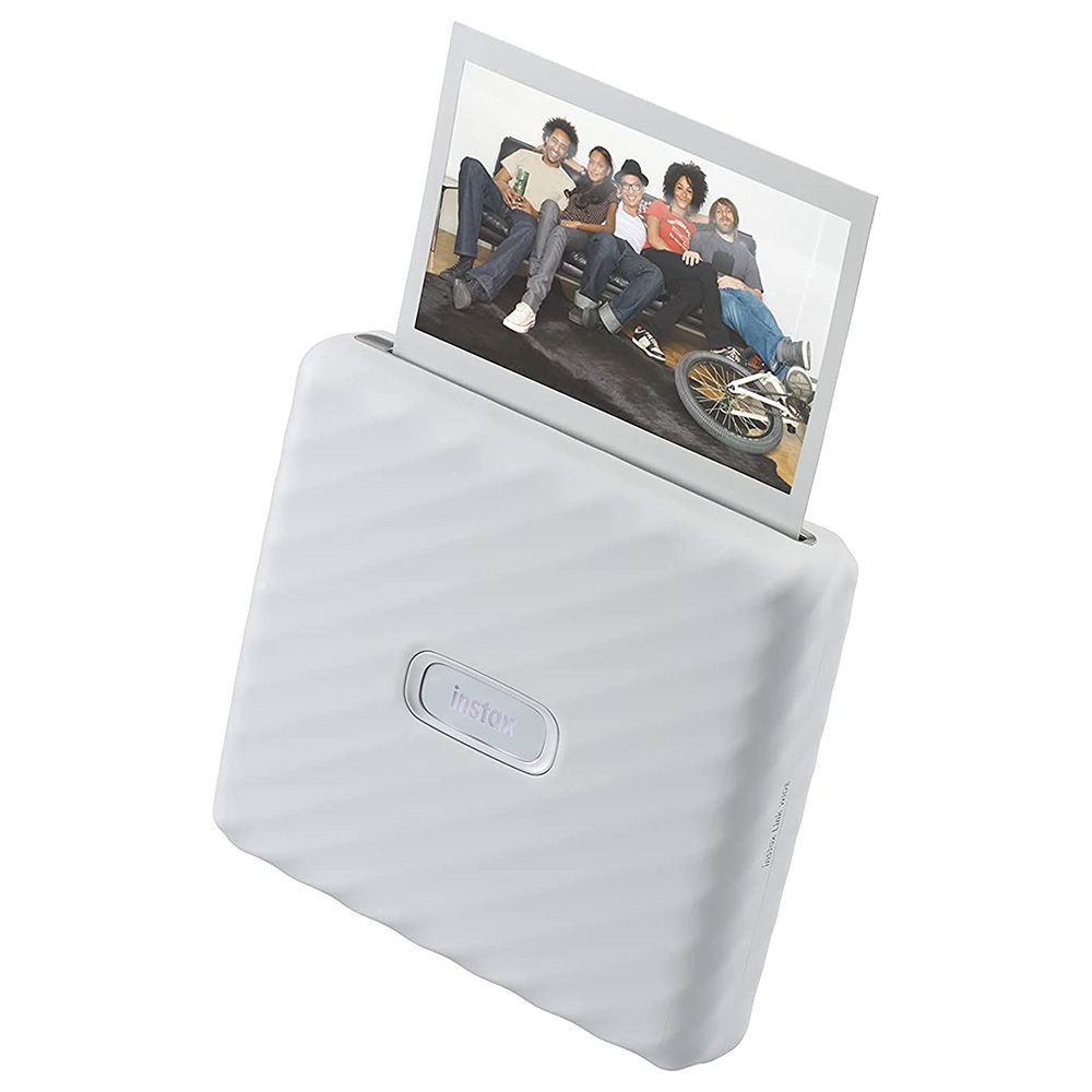 Fujifilm - Instax Wide Link Portable Photo Printer - White